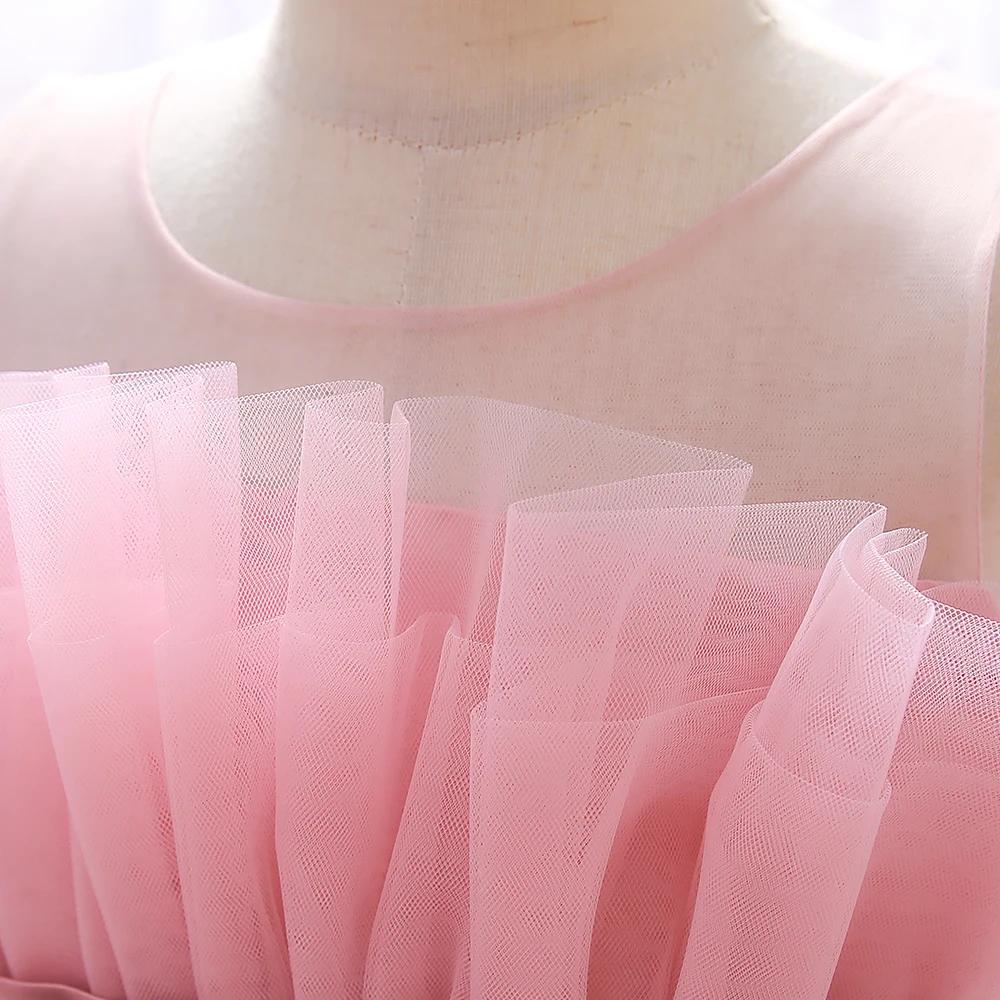 Robe de baptême pour nouveau-né fille, Costume Tutu de princesse pour bébé fille de 1 an, robes de f
