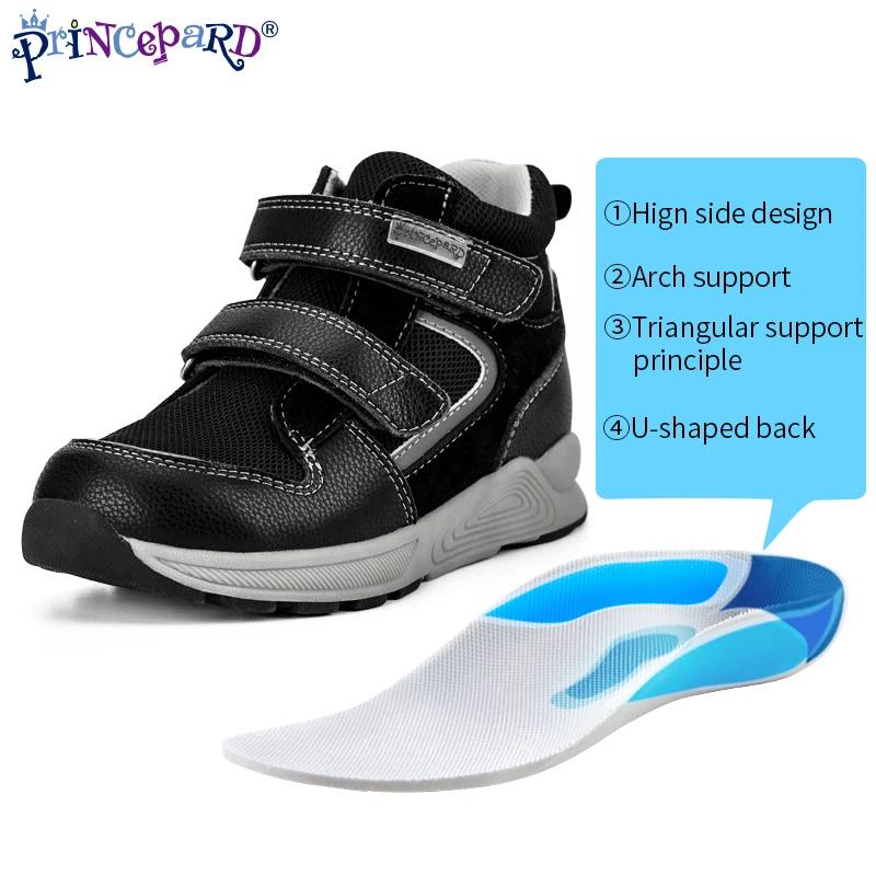 Chaussures orthopédiques Princepard pour garçons, baskets correctrices en maille pour enfants, pour