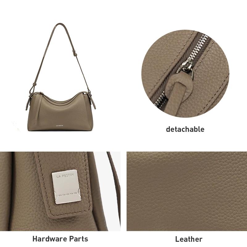 LA FESTIN-Sac à Main à Bandoulière pour Femme, Marque Originale, Nouvelle Collection 2024