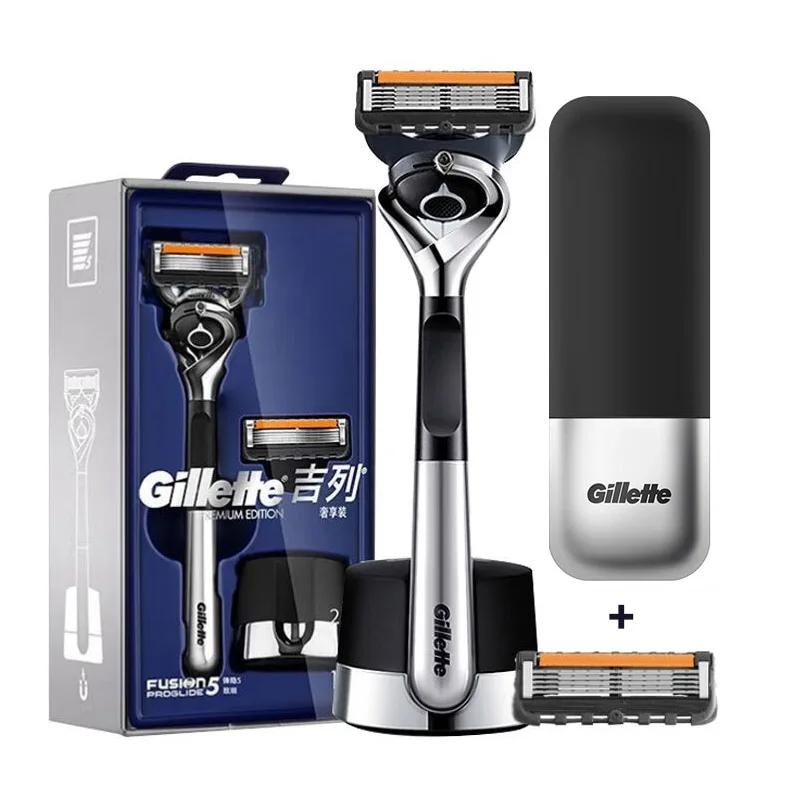 Gillette Fusion 5 ProGlide Razor Premium Edition Flex Ball Tech 5 couches lames ultra fines Machine