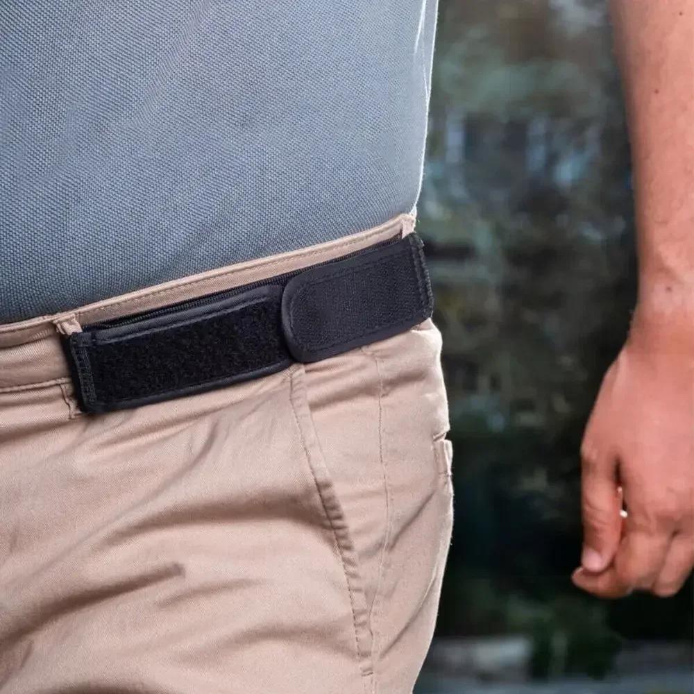 Ceintures de taille sans boucle pour hommes, Ultra-doux, sans boucle, élastiques, à la mode, confort