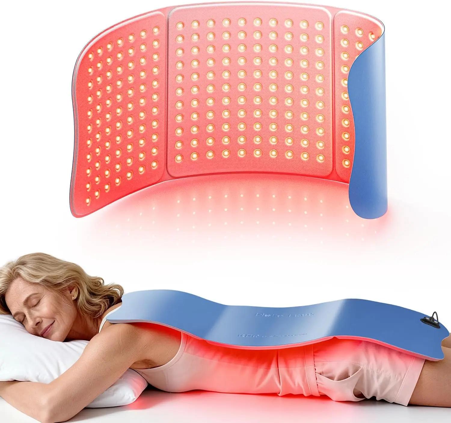 Dispositif de beauté LED, 792 pièces, ceinture de thérapie infrarouge rouge, enveloppe portable, gra
