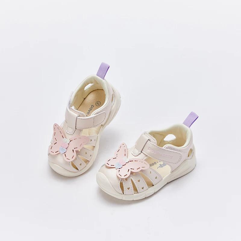 Sandales d'été Dave Bella pour tout-petits, chaussures décontractées pour bébés filles, premières ch