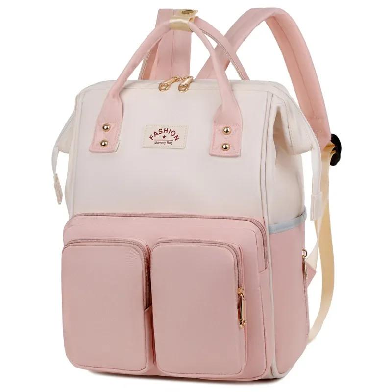 Sac à dos maman grande capacité étanche : sac multifonction sorties mère bébé pratique