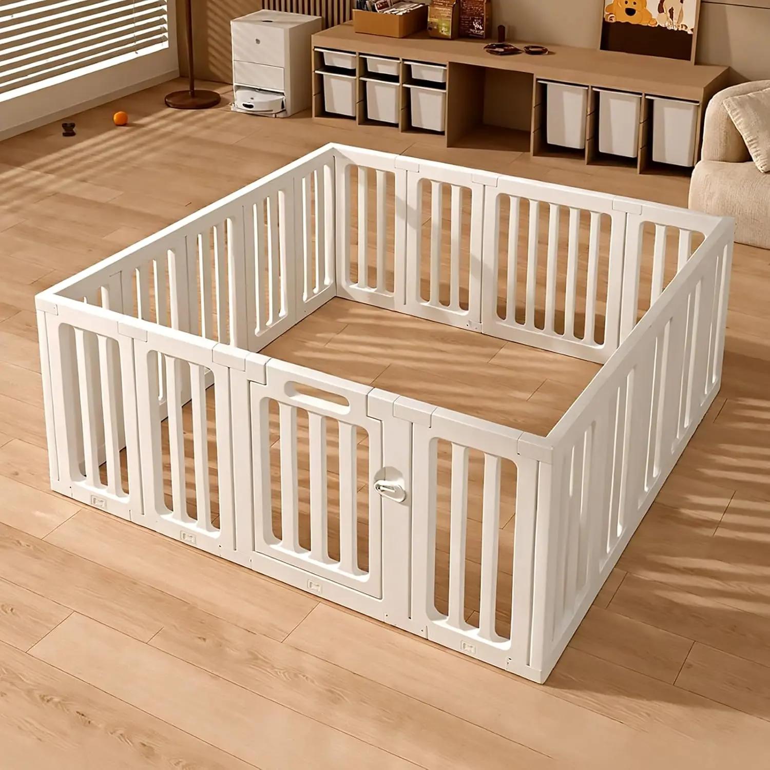Parc pour bébé et tout-petit, barrière de sécurité pour bébé, parc pour bébé pour l'intérieur et l'e