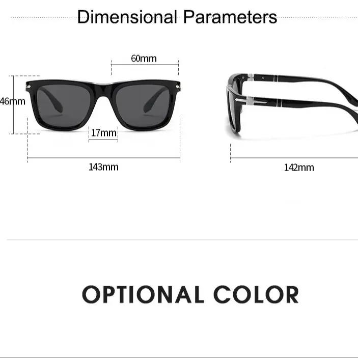 Nouvelles lunettes de soleil polarisées à couleurs variables pour hommes et femmes 2025, pour la con