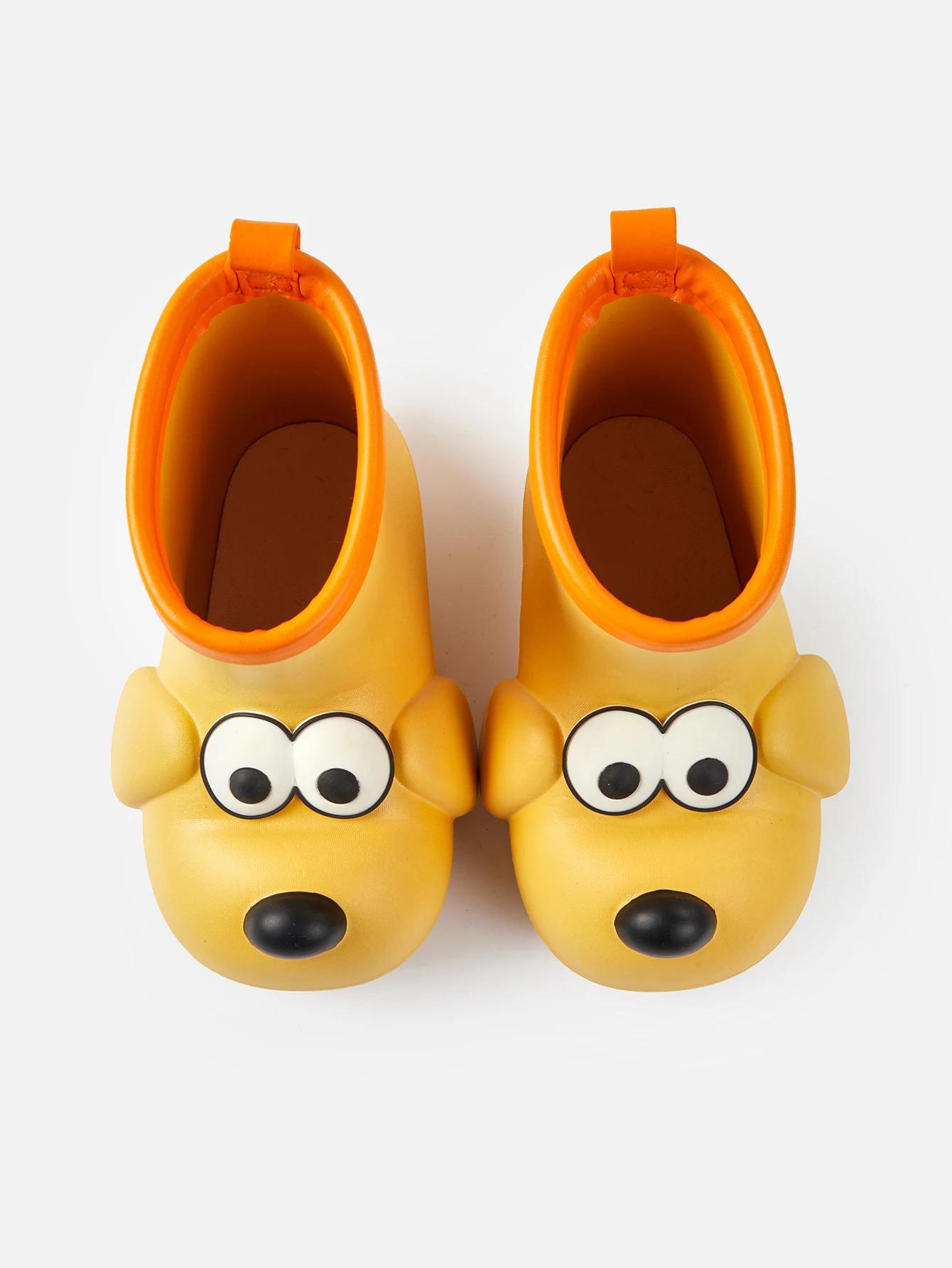 Chaussures de pluie pour chiots, bottes de pluie antidérapantes pour garçons et bébés, modèle fémini