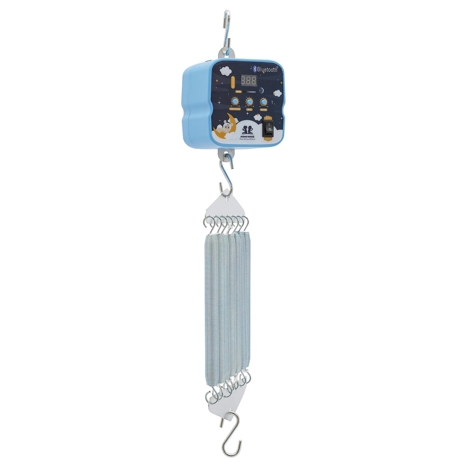 Balançoire Électrique pour Bébé, Portance Universelle 19kg, Bras Anti-Vibrations, Suspendue, Sûre, a