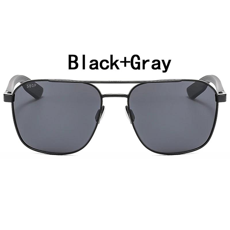 Wader marque Design lunettes de soleil polarisées hommes 580P lunettes de soleil UV400 nuances lunet