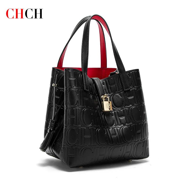CHCH – sac fourre-tout pour femmes, nouveau sac de Shopping pour mère chignon en acier gaufré