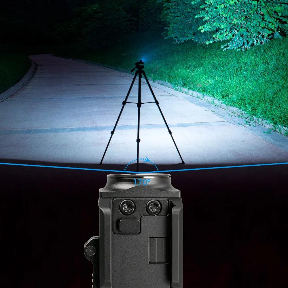 Trustfire GM23 lampe de poche tactique LED 800LM USB Rechargeable lumières à dégagement rapide pour