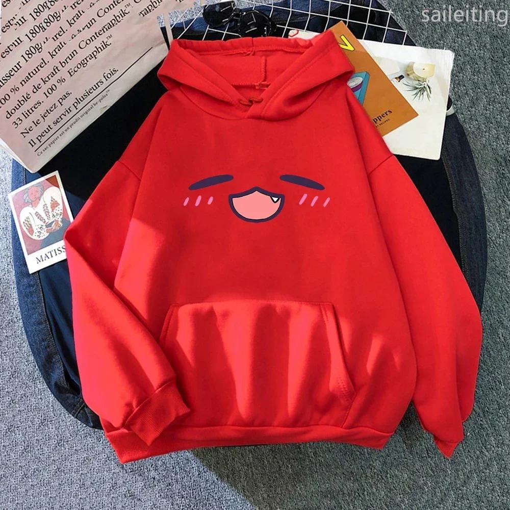TakoTakodachi Anime kangourou poche Hololive hiver femmes printemps haut d'automne sweat Vintage Har