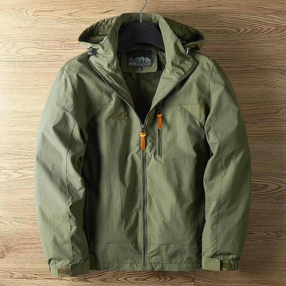 Vestes d'extérieur décontractées pour hommes, mode printemps et automne, Section fine, veste de poin