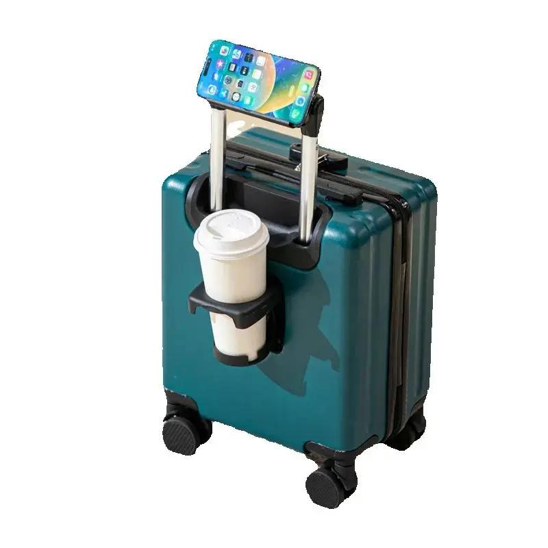 Valises De Voyage aériennes sur roulettes avec porte-gobelet, valise à main pour boîte De Voyage en
