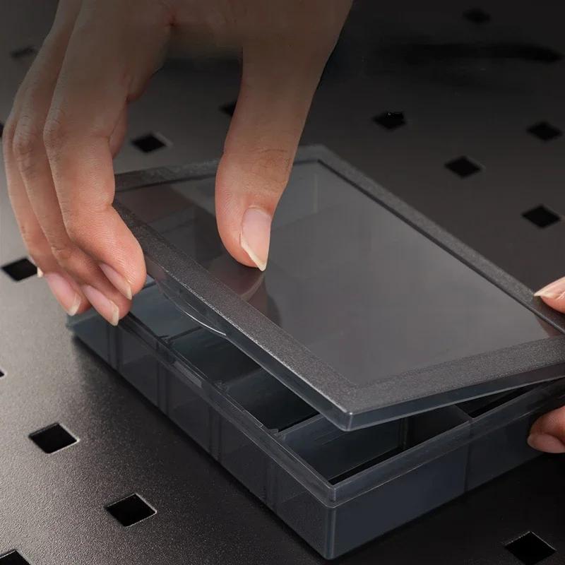 9-24 grilles organisateur réglable conteneur de stockage compartiment boîte de rangement en plastiqu