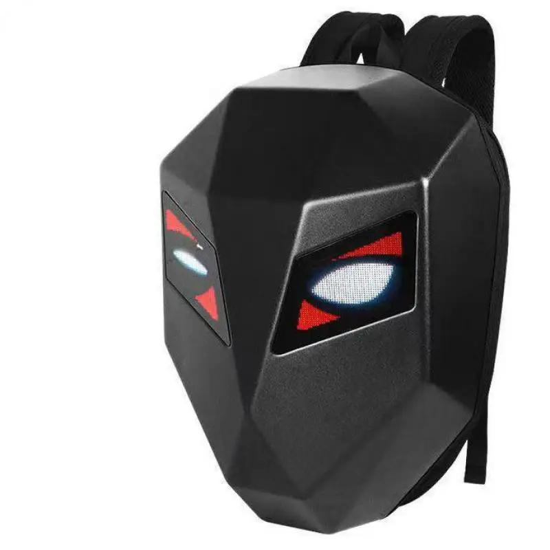 Led équitation sac à dos hommes moto sac à dos sport personnalité bricolage chevalier sac à dos femm