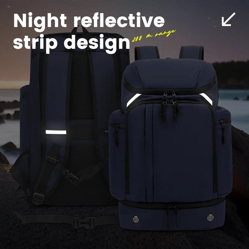 Sac à dos pour hommes, grande capacité, compartiment à chaussures, sac à dos multifonctionnel pour s