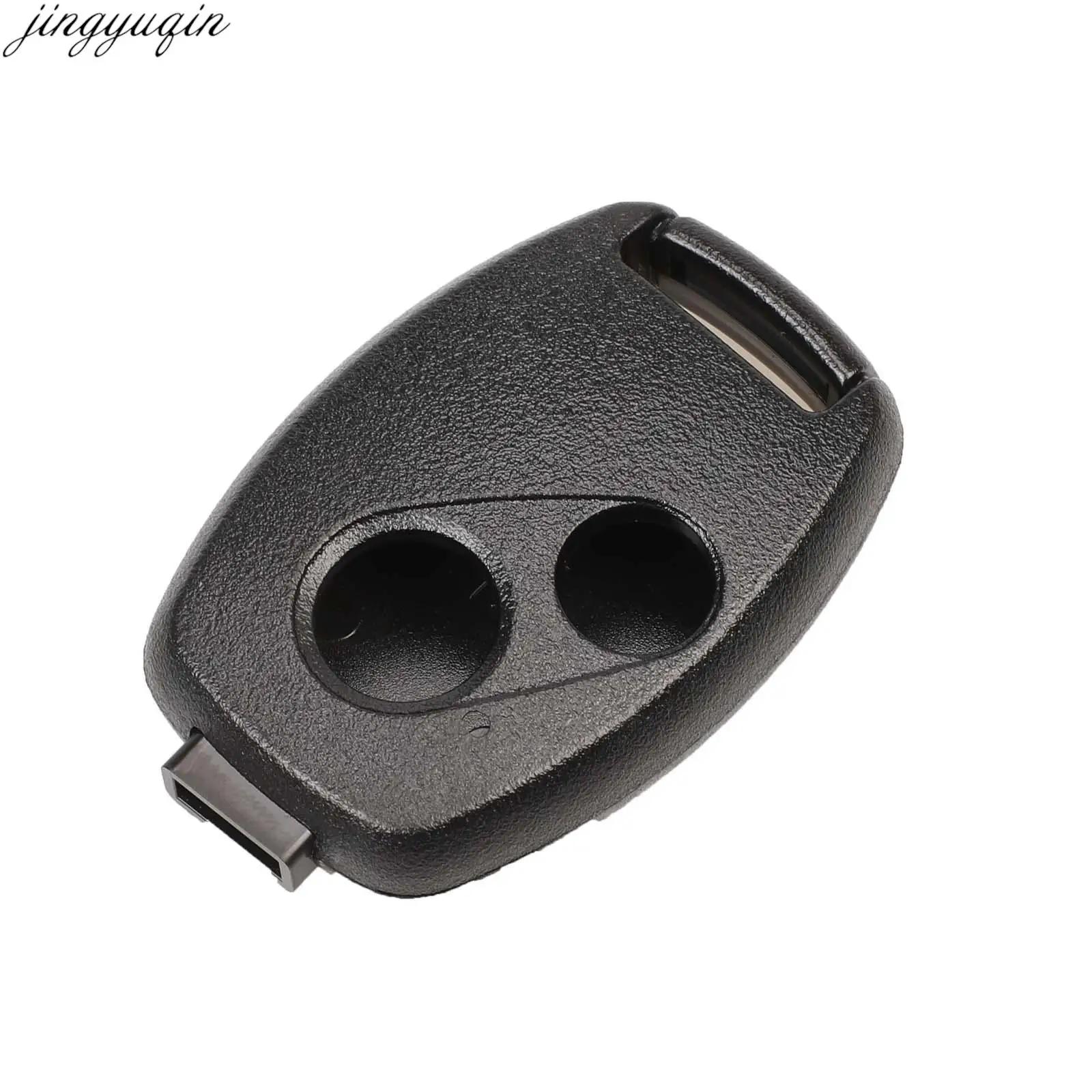 Jingyuqin coque de clé de voiture à distance pour Honda Accord Civic CRV pilote Insight 2/3/4 bouton