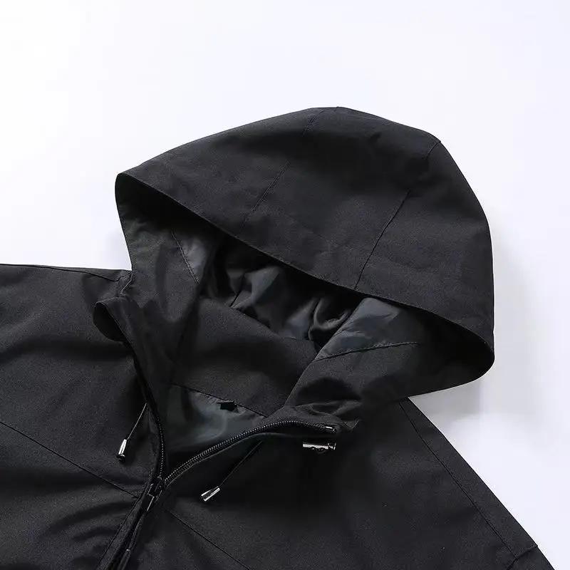 Veste coupe-vent à capuche de haute qualité Jeep 2026, imperméable et résistante au vent, idéale pou