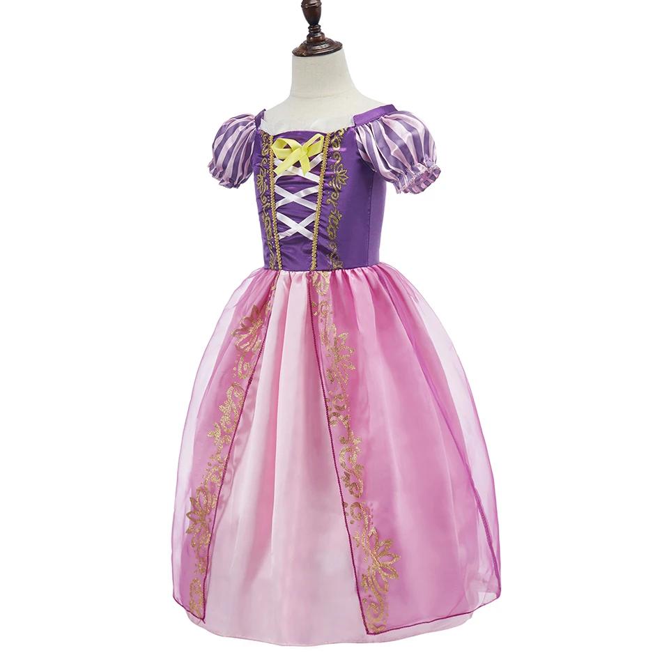 Costume de princesse Cosplay pour filles, robe de princesse pour Halloween, anniversaire, spectacle,