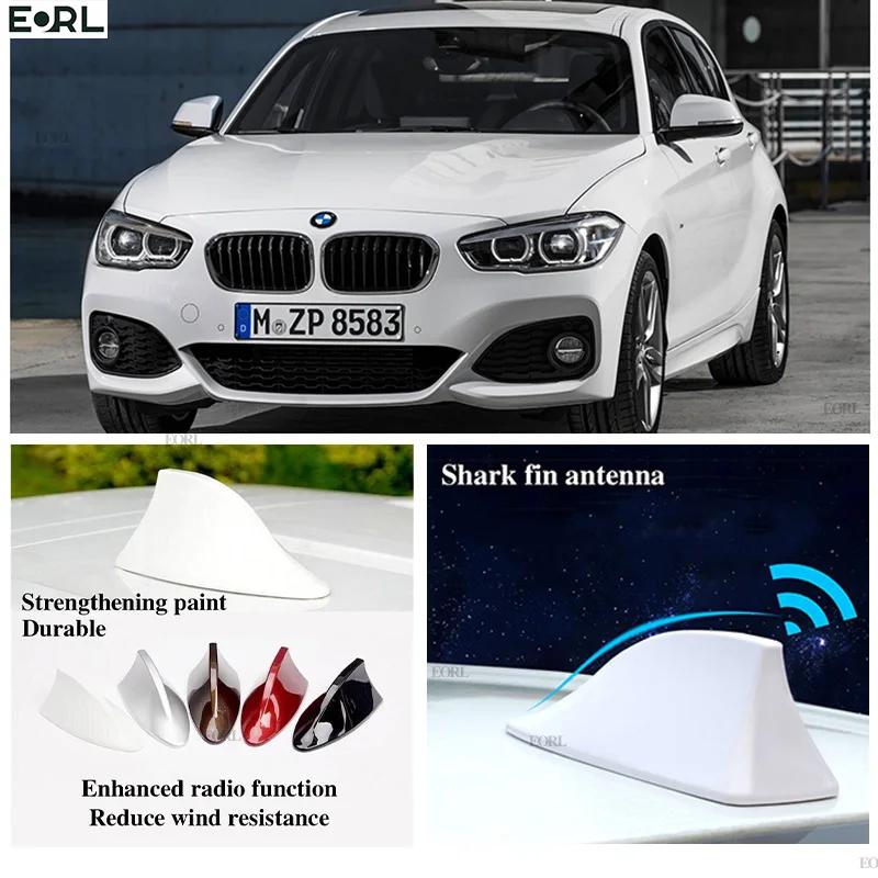 Antenne aileron de requin pour voiture BMW Série 1, amplificateur de signal FM, antennes super ampli