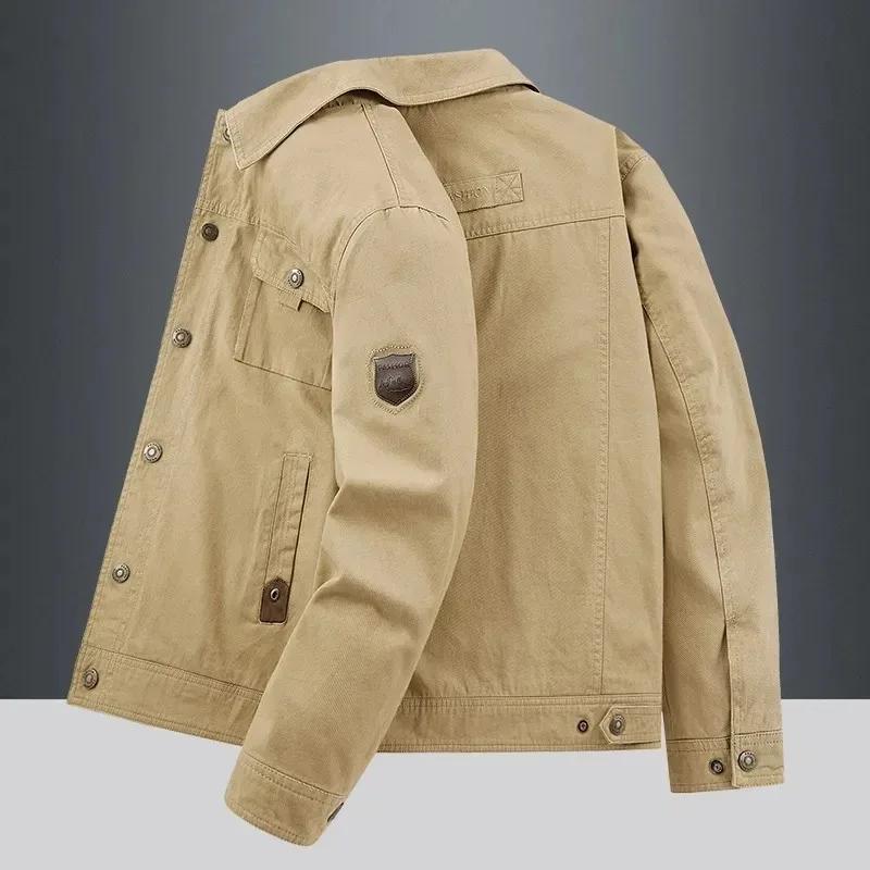 Vestes tactiques rétro imperméables pour hommes, manteau coupe-vent multi-poches, veste militaire fi