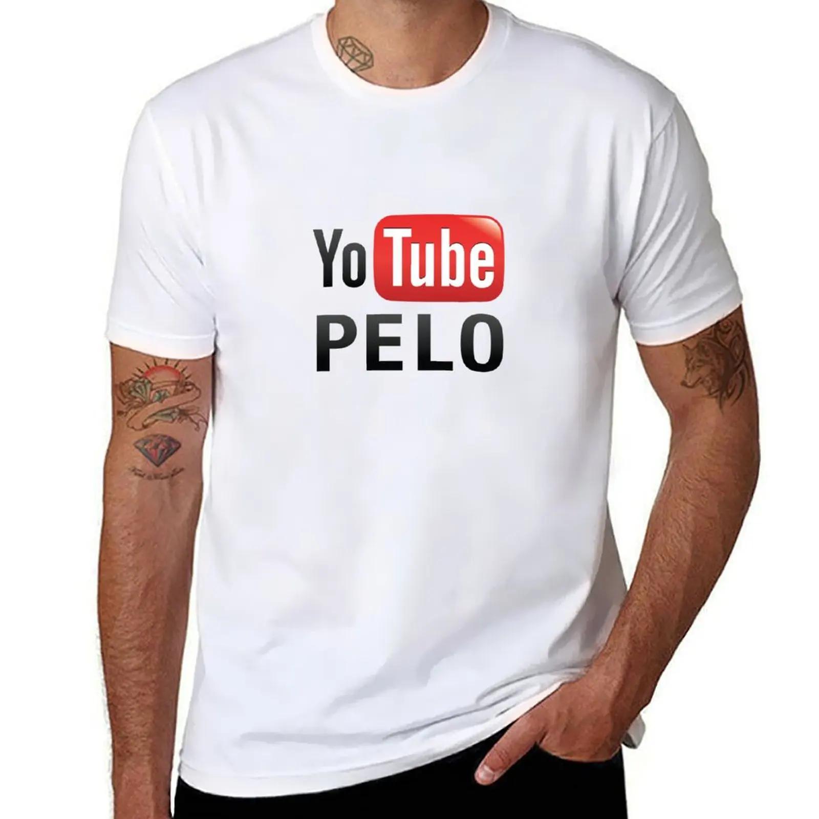T-Shirt surdimensionné-t-shirts t Pelo anime chemises Yo Tube Design drôle Latino homme pour anime