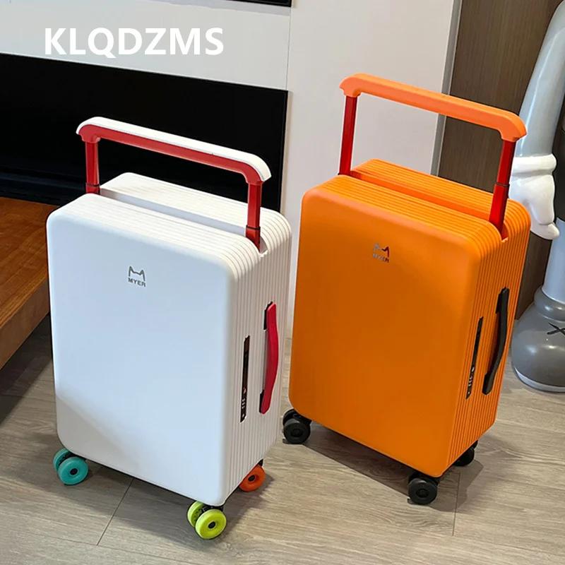 KLQDZMS 20 "24 pouces valise PC boîte d'embarquement de grande capacité boîtier de chariot pour femm
