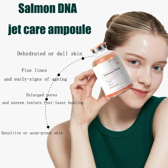 Ampoule de soin pour le visage, Essence PDRN, saumon, oxygène, tige cellulaire, blanchissant, Anti-â
