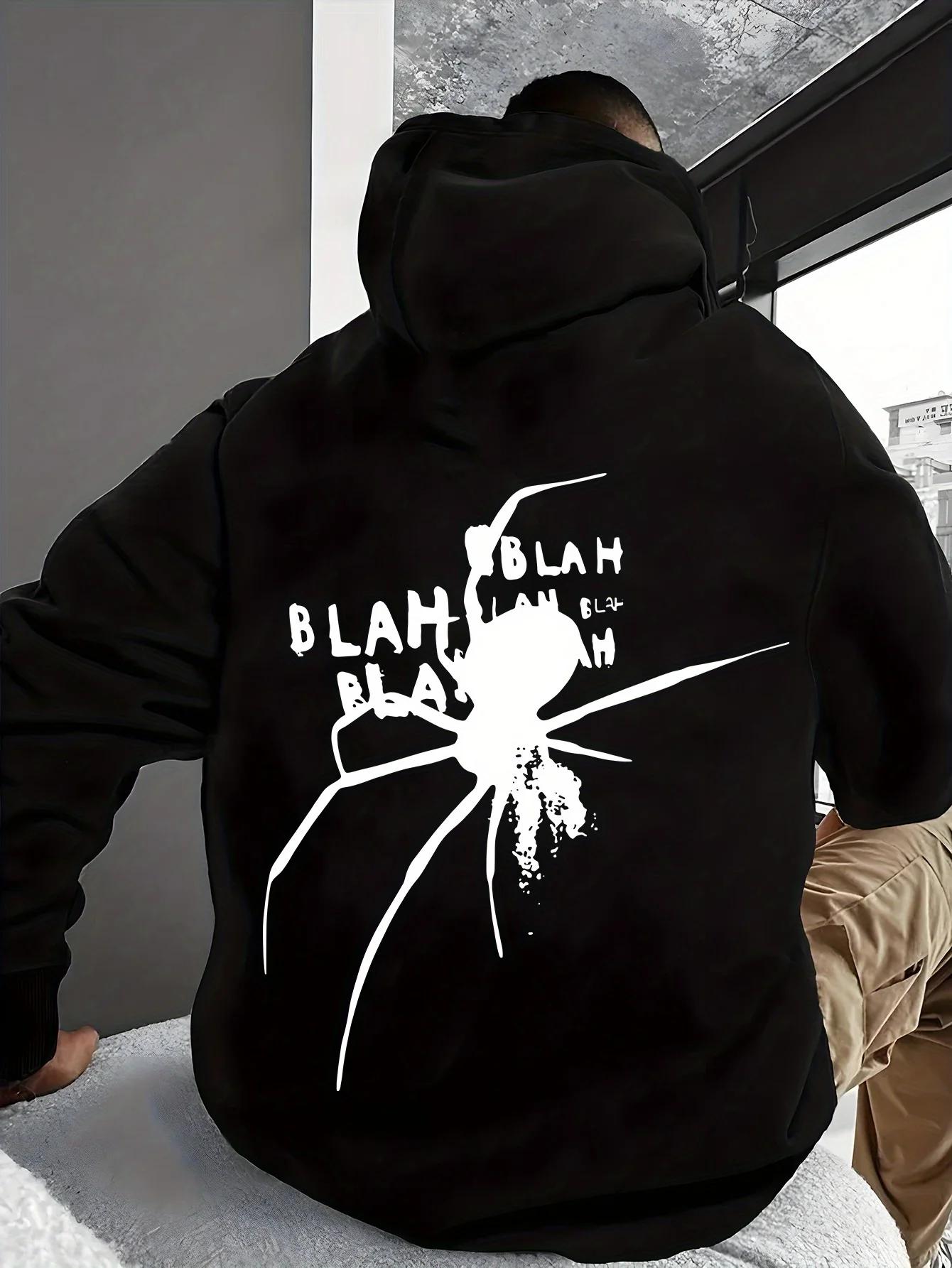 Sweat à capuche en pur coton pour hommes et femmes, impression graphique de visage bizarre, marque d