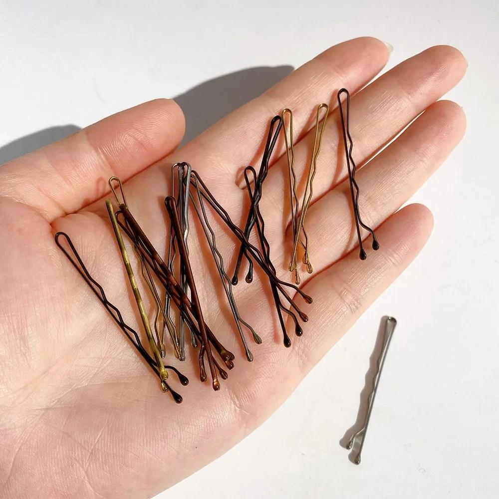 Épingle à Cheveux Solide pour Femmes et Bol, Pince à Cheveux Décontractée, Bouclée, Ondulée, Pinces