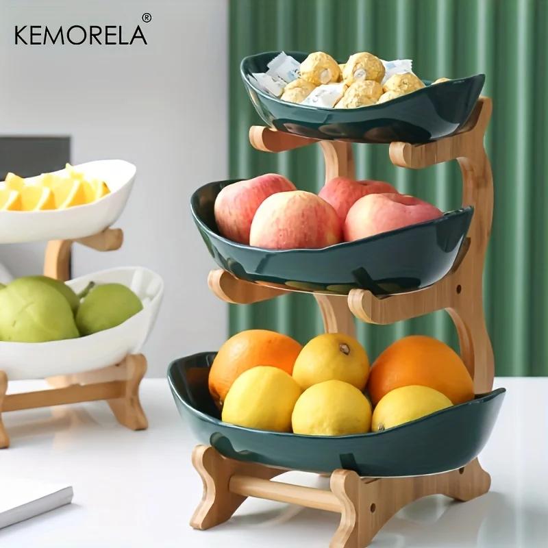 Pio à collation en plastique créatif moderne, assiette à fruits, panier à fruits secs, plat à bonbon