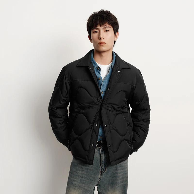 Semir doudoune hommes hiver 80% vers le bas remplissage trois résistant chemise-Style doublure 2025