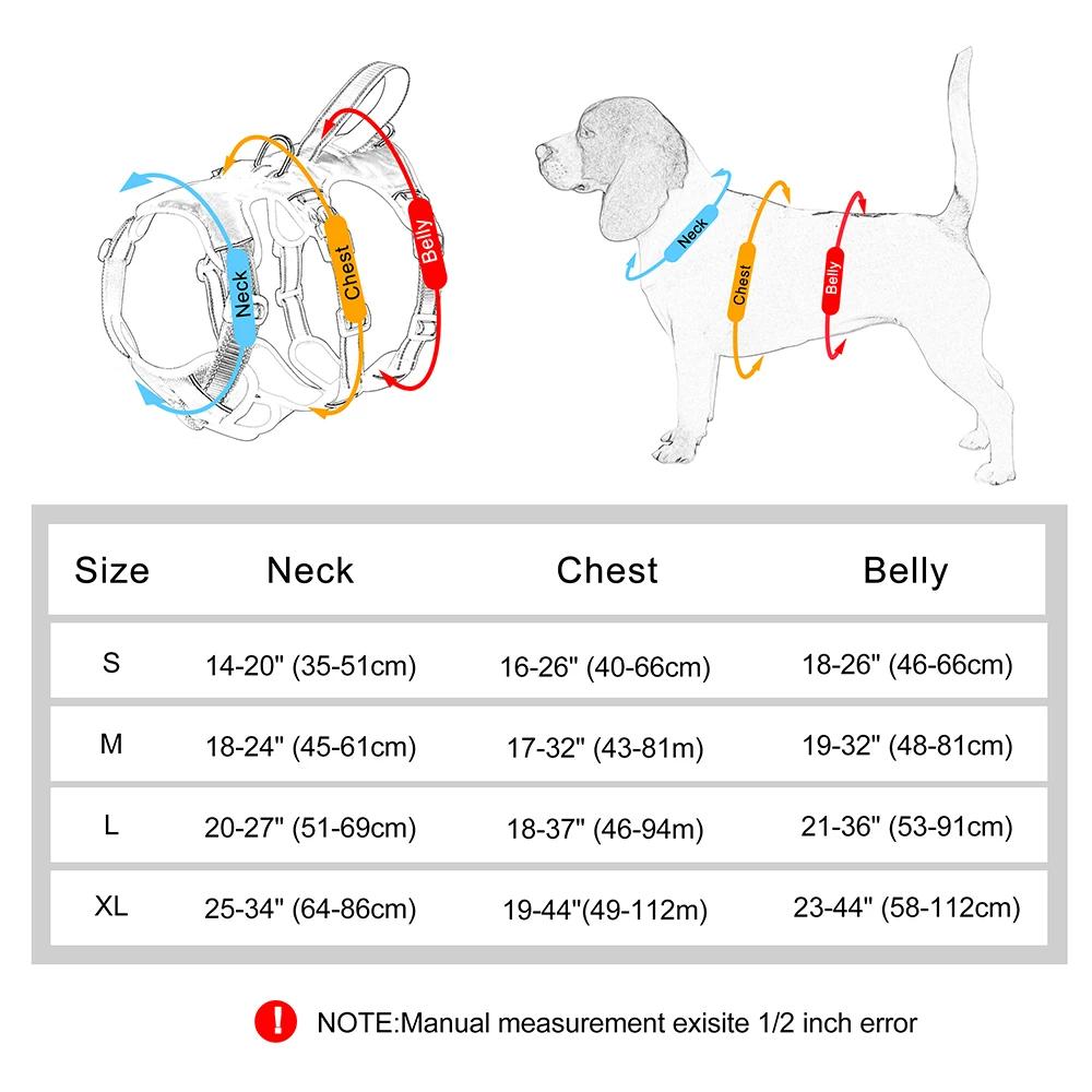 Harnais réfléchissant pour chien, gilet en maille et Nylon pour animaux de compagnie, harnais réglab