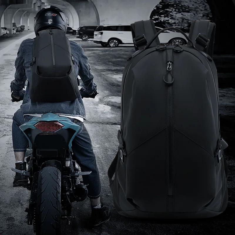 Sac à dos de moto étanche pour casque, pour hommes et femmes, grande capacité, cyclisme, voyage, ord