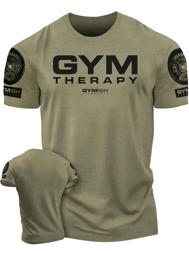 Le T-shirt pour hommes imprimé en 3D pour l'été de 2025 est un best-seller pour le sport, le fitness