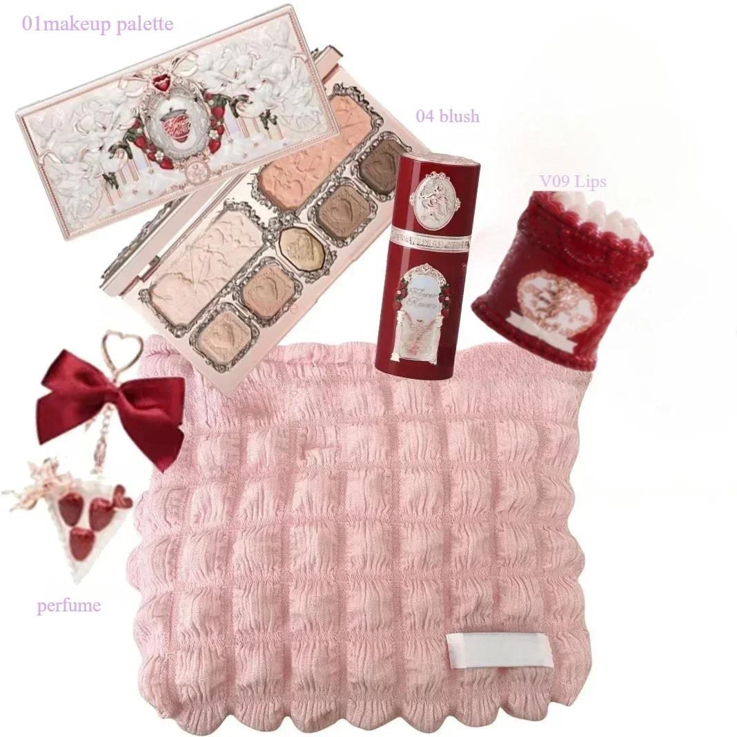 Ensemble de maquillage Flower Knows Bunny Garden Collection, palette de fards à paupières 6 couleurs