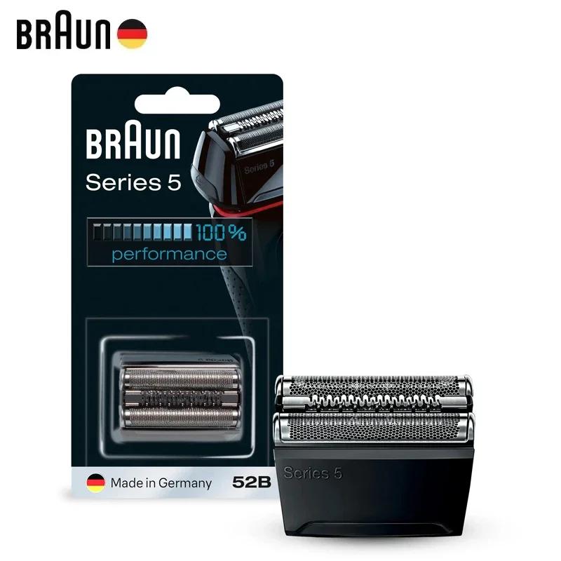 Têtes de rechange Braun Series 5, grille de coupe pour rasoir 52B, lame de rasoir pour 5020S 5030S 5
