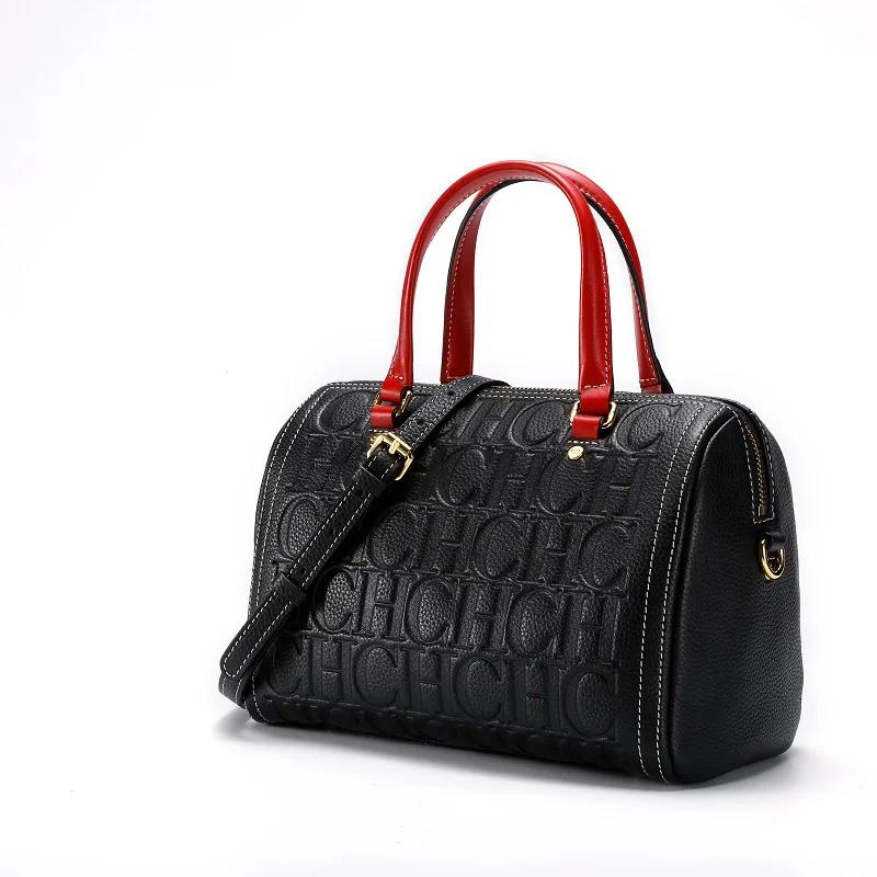 Sac à main rétro classique de grande capacité pour femmes, mode Simple, Design de couleur Pure, sac
