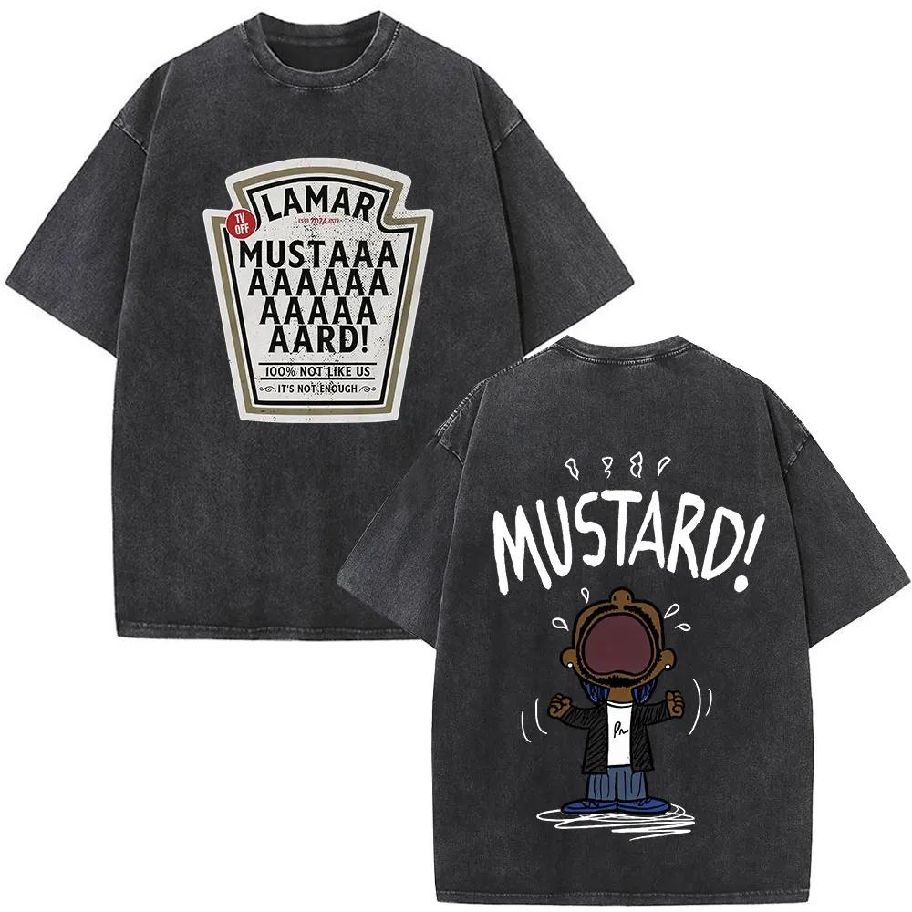 Lavé Vintage rappeur Kendrick Lamar Album Merch T-shirts vêtements pour hommes Hip Hop rétro surdime