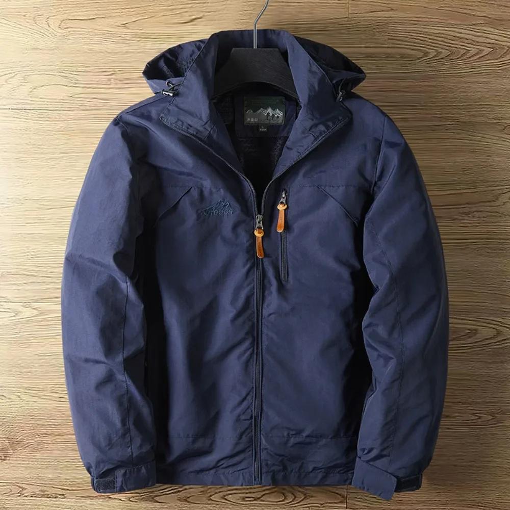 Vestes d'extérieur décontractées pour hommes, mode printemps et automne, Section fine, veste de poin
