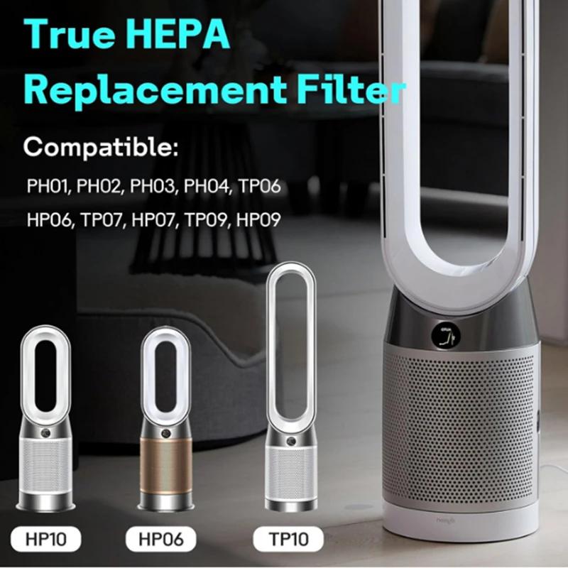 Filtre HEPA véritable compatible avec les purificateurs d'air Dyson TP06 HP06 HP09 TP09 PH01 PH02 PH