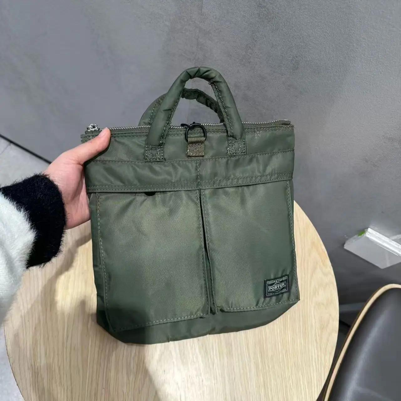 Porter – sac fourre-tout à bandoulière de grande capacité, fourre-tout de voyage pour étudiants, déc