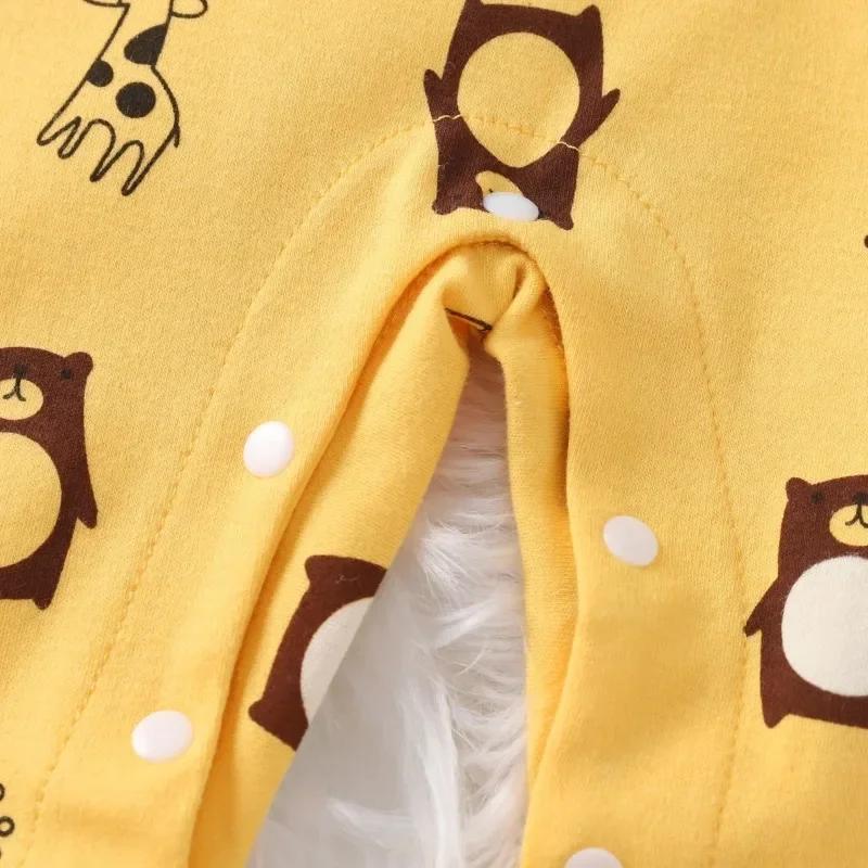 Barboteuse pour nouveau-né, 100% coton, pour fille et garçon de 0 à 18 mois, mignon, manches longues