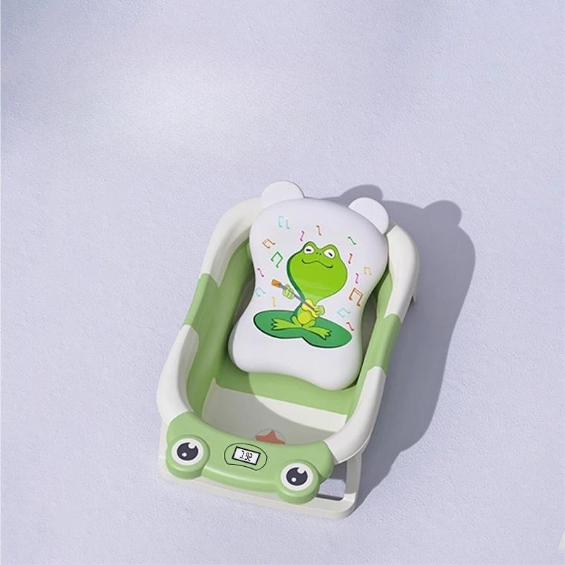 Baignoire pour enfants en promotion, baignoire pliable pour nouveau-nés avec détection intelligente