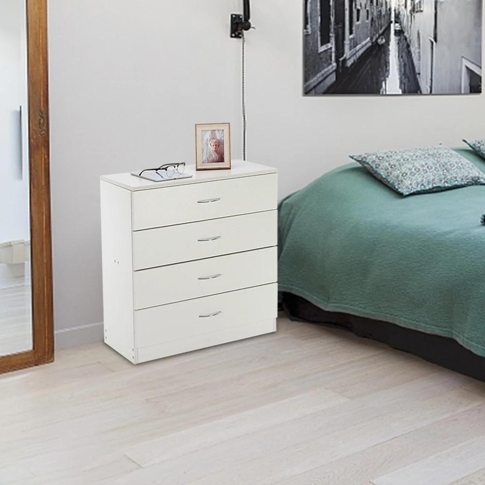 Commode moderne simple 4-MELCommode blanche