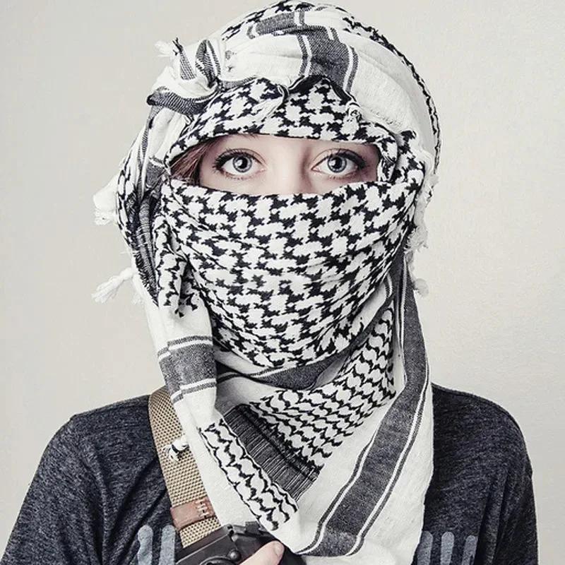 Offre spéciale arabe Keffiyeh Shemagh écharpe coton hiver châle cou plus chaud couverture tête envel