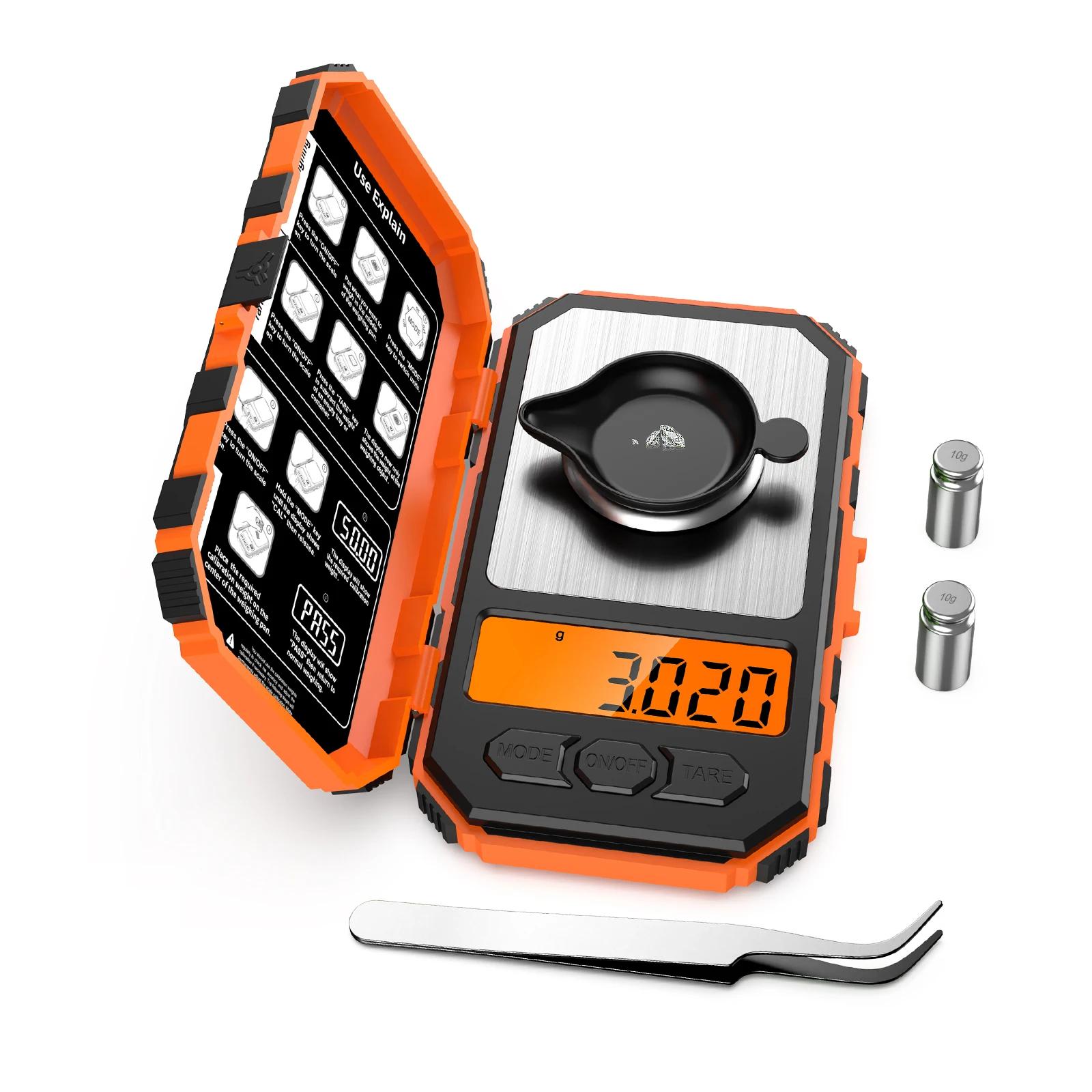 50g Mini Balance numérique 0.001g balances de haute précision Balance électronique de poche professi