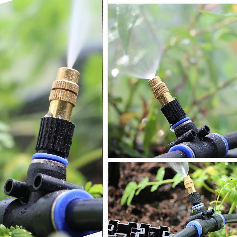 Kit de pulvérisation de pompe auto-amorçante, alimentation électrique 110-220V, pour serre et jardin