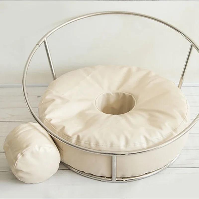 Support de toile de fond pour nouveau-né, accessoires de photographie de bébé, sac de haricot posant